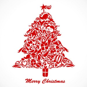 graffiti-christmas-tree-vector-material_34-30785